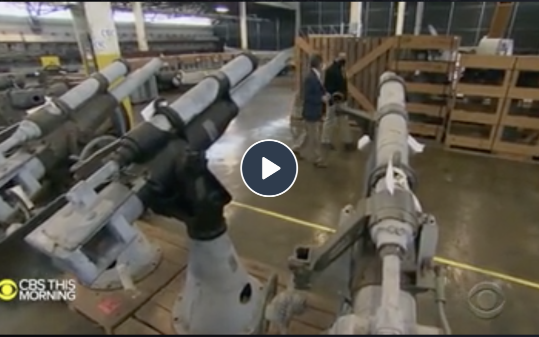 CBS News: Inside look at the U.S. Navy’s huge warehouse of hidden treasures for display at new museum